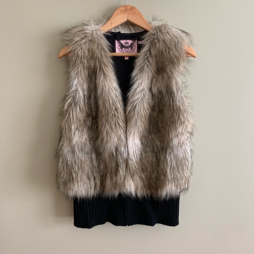 Juicy Couture Faux Fur Vest